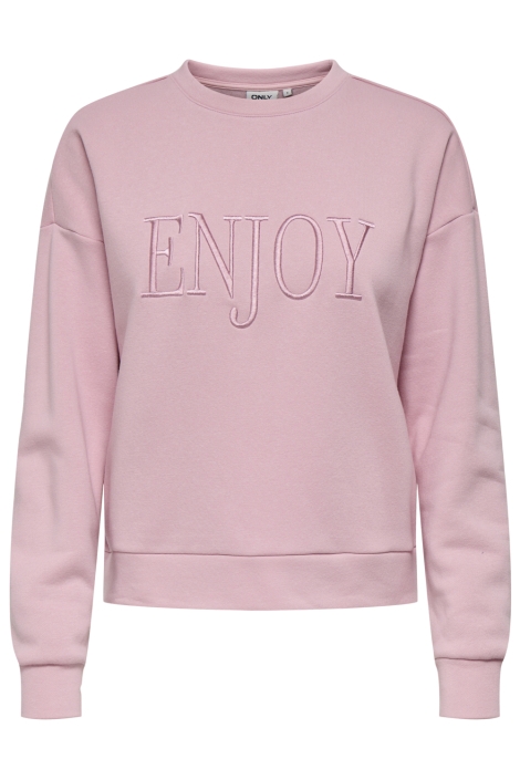Only onlpam l/s o-neck box cc swt